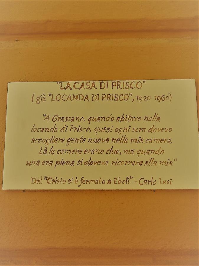 La Casa Di Prisco Lejlighed Grassano Eksteriør billede